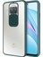 Xiaomi Redmi Note 9 Pro 5G Kapak Lensi Açılır Kapanır Kamera Korumalı Silikon Kılıf - Yeşil 1