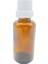 Cam Amber Şişe Içten Damlatmalı Kapak Beyaz 10 Adet 30 ml 1