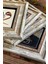 Decor Çerçeveli Taş Duvar Dekoru 20 x 20 cm 3 Lü Set Desen - Pattern 4
