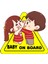 Arabada Bebek Var Araç Sticker (15 x 15 Cm) 1