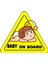 Arabada Bebek Var Araç Sticker (15 x 15 Cm) 1