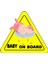 Arabada Bebek Var Araç Sticker (15 x 15 Cm) 1