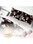 Black Flower 3D Pamuk Saten Çift Kişilik Nevresim Takımı 4