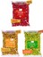 3 Paket Meyve Parçacıklı Karışık Patlamış Mısır / Popcorn Seti 130 gr - Çilekli + Portakallı + Kivili 1