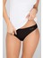 Kadın Penye Likra Basic Bikini Slip Külot 2 Li Siyah 36-44 1