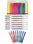 Faber Castell - Edding - Serve 24 Renk Fosforlu Kalem Seti + Inn Boyanabilir Kalemlik Hediyeli 1