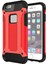 Apple iPhone 5 5s Se Kılıf Koruyucu Çift Katmanlı Armor Case Kırmızı 1