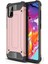 Samsung Galaxy A71 A715 Kılıf Koruyucu Çift Katmanlı Armor Case Rose Gold 1