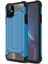 Apple iPhone 11 6.1" Kılıf Koruyucu Çift Katmanlı Armor Case Mavi 1