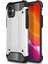 Apple iPhone 12 Pro 6.1" Kılıf Koruyucu Çift Katmanlı Armor Case Gümüş 1