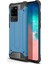 Samsung Galaxy S20 Ultra Kılıf Koruyucu Çift Katmanlı Armor Case Mavi 1