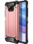 Xiaomi Poco X3 Kılıf Koruyucu Çift Katmanlı Armor Case Rose Gold 1