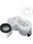 45X 22MM Katlanır Ölçekli Optik Lens 2 Beyaz LED 1 Uv LED Işıklı 1