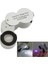 45X 22MM Katlanır Ölçekli Optik Lens 2 Beyaz LED 1 Uv LED Işıklı 2