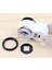 45X 22MM Katlanır Ölçekli Optik Lens 2 Beyaz LED 1 Uv LED Işıklı 4