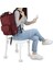 Smart Bag USB Şarj Girişli Akıllı Sırt Çantası 1205 Bordo 3