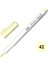 Artist Brush Fırça Uçlu Kalem 1100 No:42 Cream Yellow 1