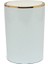 Lenox Çöp Kovası Beyaz Altın Çerçeveli 2