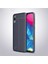 - Samsung Galaxy M10 - Kılıf Auto Focus Karbon Niss Silikon Kapak - Lacivert - T7679 1
