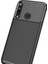 Huawei P40 Lite E Kılıf Kamera Çıkıntılı Karbon Fiber Dokulu Renk Atmaz Koruyucu Kapak (Negro) 3