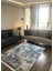 Pers Kaymaz Tabanlı Yıkanabilir Halı Kilim Yolluk Dijital Baskı Mavi14 1