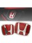 Honda Civic Fk7 Panjur ve Bagaj Logosu Arması Kırmızı Takım 2li Set 2016+ 3