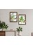 Gift 2'li Doğal Masif Ahşap Çerçeveli Tablo Duvar Rafı-4 4