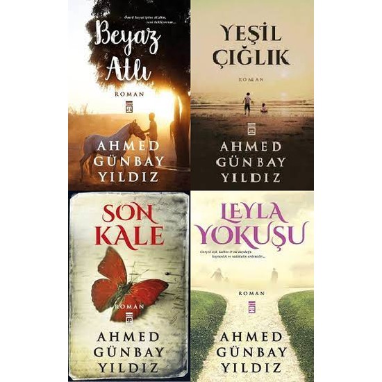 Timaş Yayınları Ahmed Günbay Yıldız 4 Kitap Set / Beyaz Atlı - Yeşik Çığlık - Son Kale - Leyla Yokuşu Ekitap İndir | PDF | ePub | Mobi