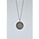 Bu Farklı Viking Pusula Madalyon Kolye Erkek Kadın Antik Gümüş Kaplama 60 cm Zincir