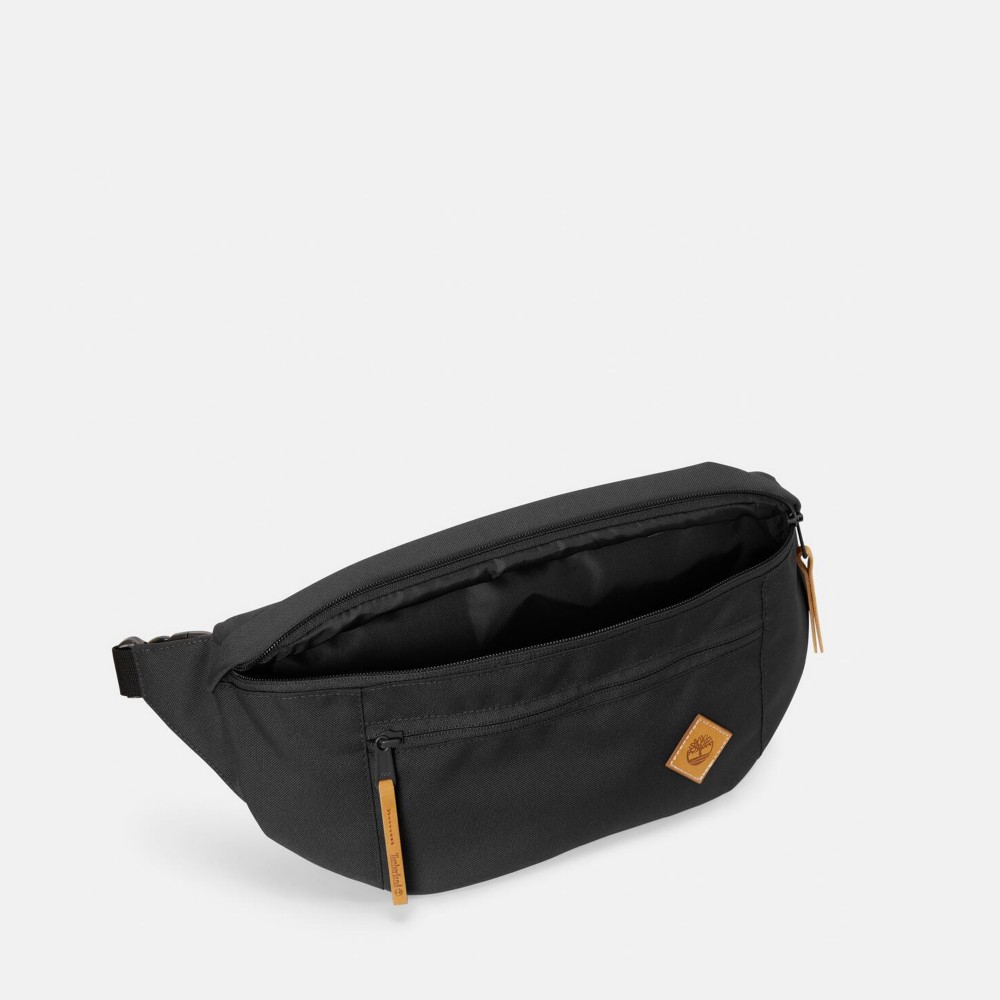 Timberland Tımberpack Sling Bag Siyah Bel Çantası 2024 Kış Düz Desenli Ergonomik Tasarım TB0A61HK0011 görsel 2