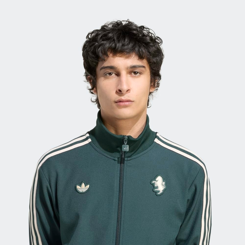 adidas Erkek Yeşil Ceket JUVE ICON TT JM9449 görsel 4