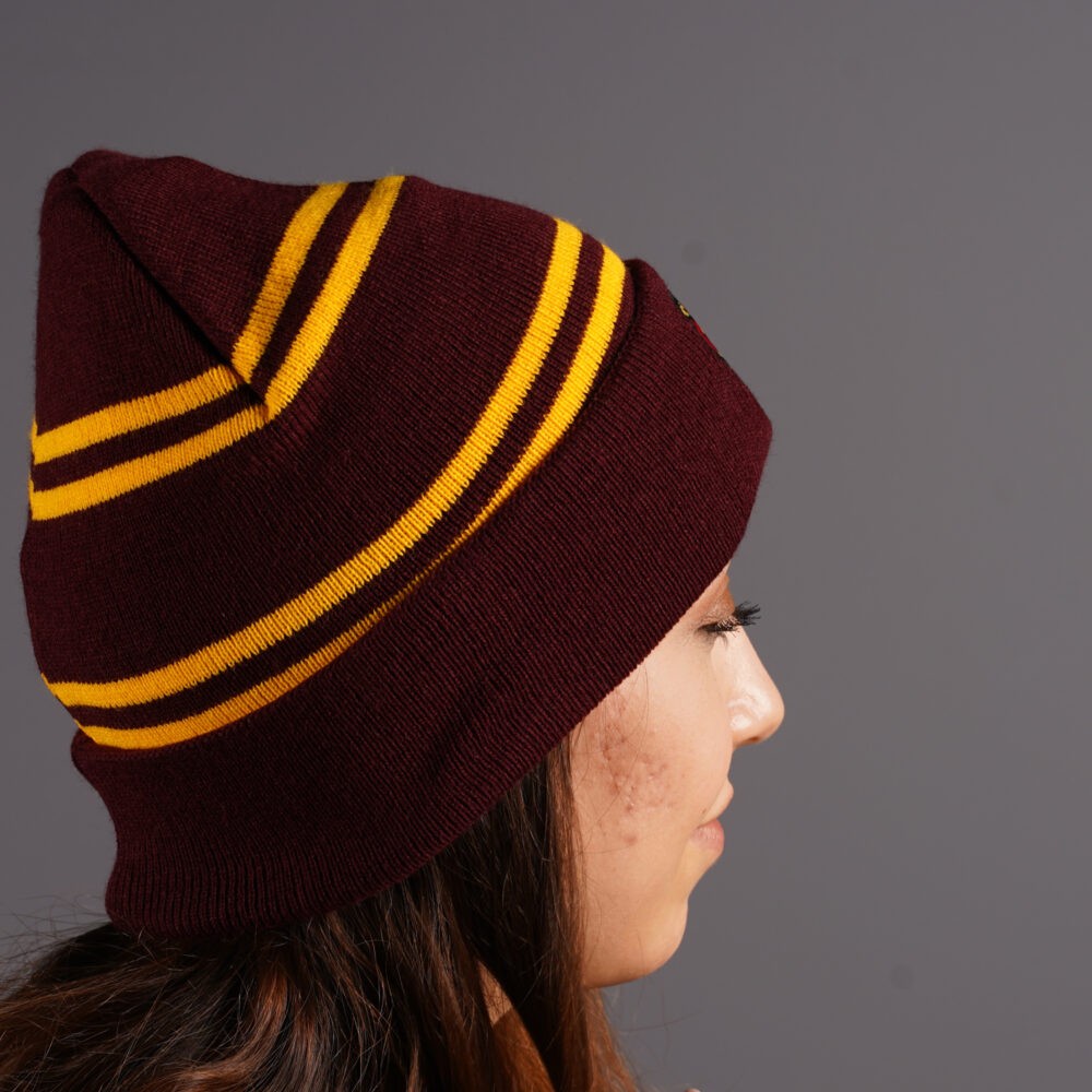 Harry Potter Orijinal Lisanslı Gryffindor Kısa Bere görsel 2