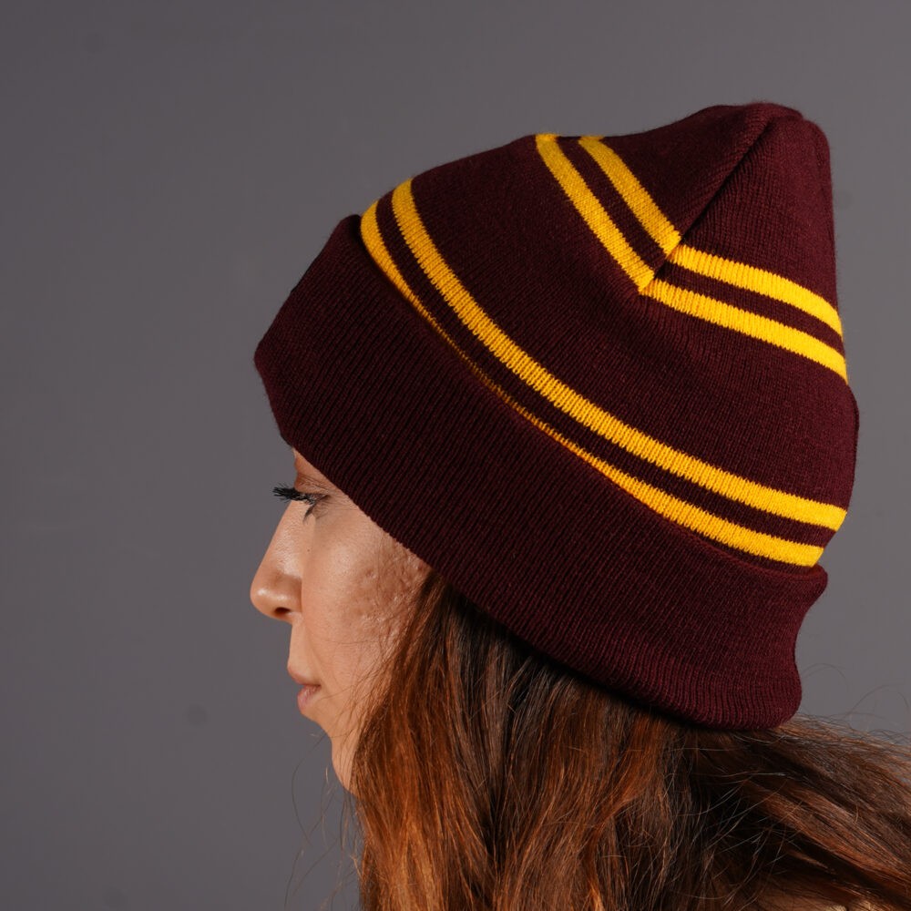 Harry Potter Orijinal Lisanslı Gryffindor Kısa Bere görsel 3
