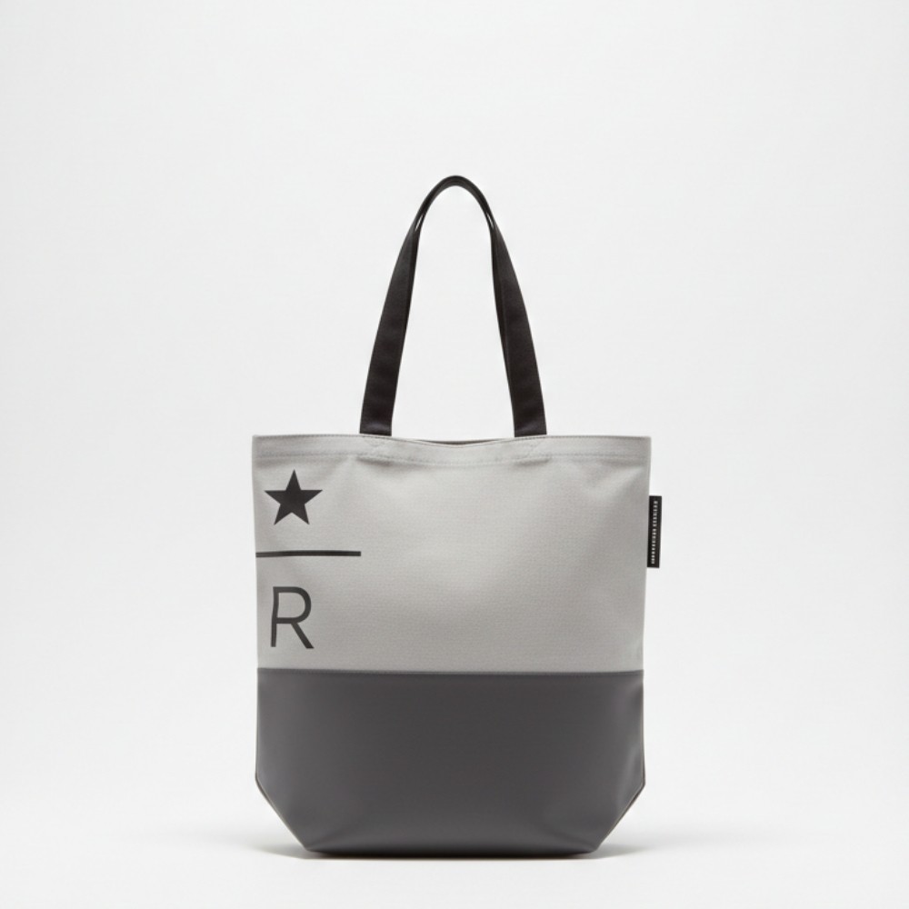 Baghashtag Starbags Premium Reserved Gri Bez Çanta görsel 4