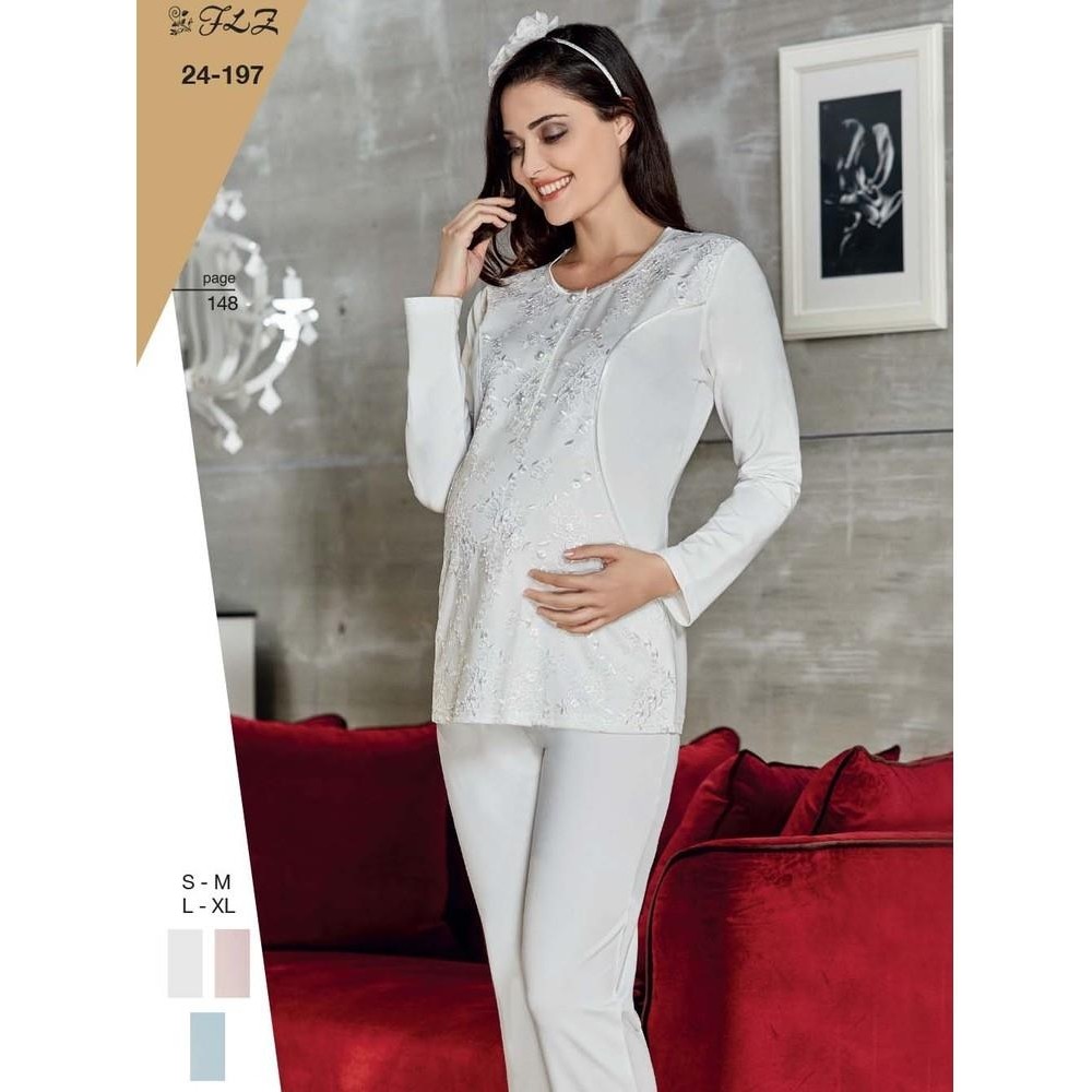 GD Goldoremi Flz 24-197 Lohusa Pijama Takım görsel 4