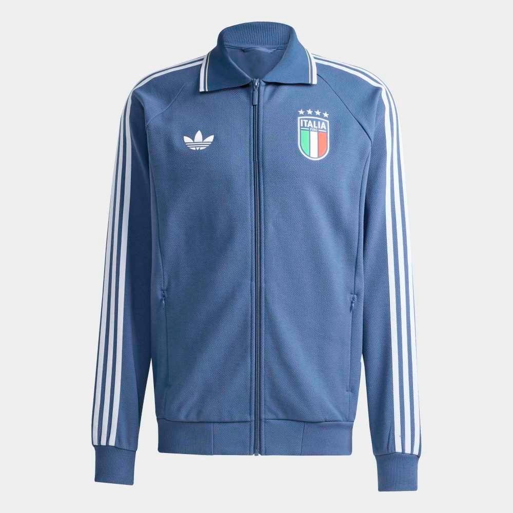 adidas JY9599 Fıgc A Og Jk Italya Deplasman Anthem Erkek Eşofman Üstü görsel 2