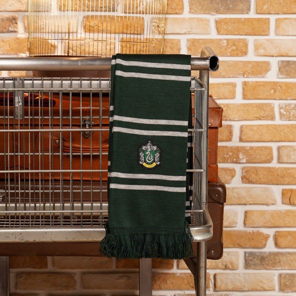 Sihir Dükkanı Harry Potter Orijinal Lisanslı Slytherin Atkı görsel 4