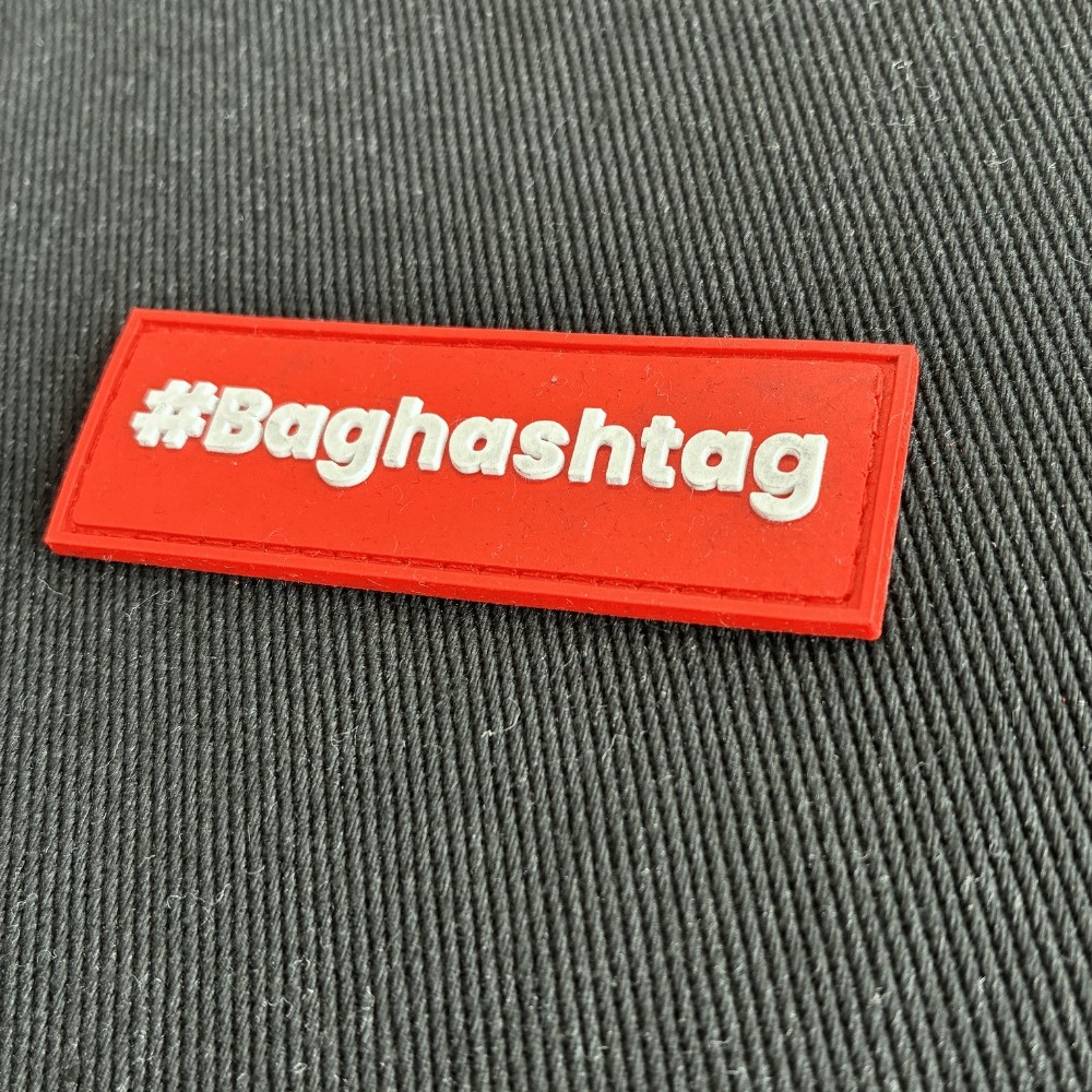 Baghashtag Siyah Gabardin Tote Çanta görsel 5