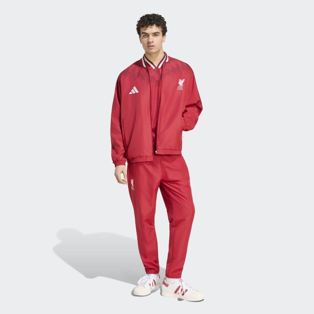 adidas KG2886 Lfc St Tt Erkek Liverpool Fc Eşofman Üstü görsel 4