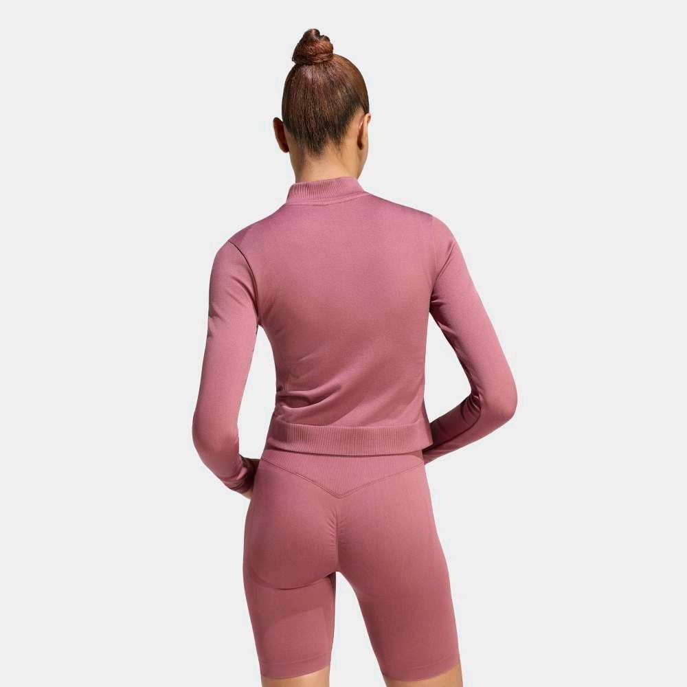 adidas KU9728 Seamless Tt Kadın Eşofman Üstü görsel 3