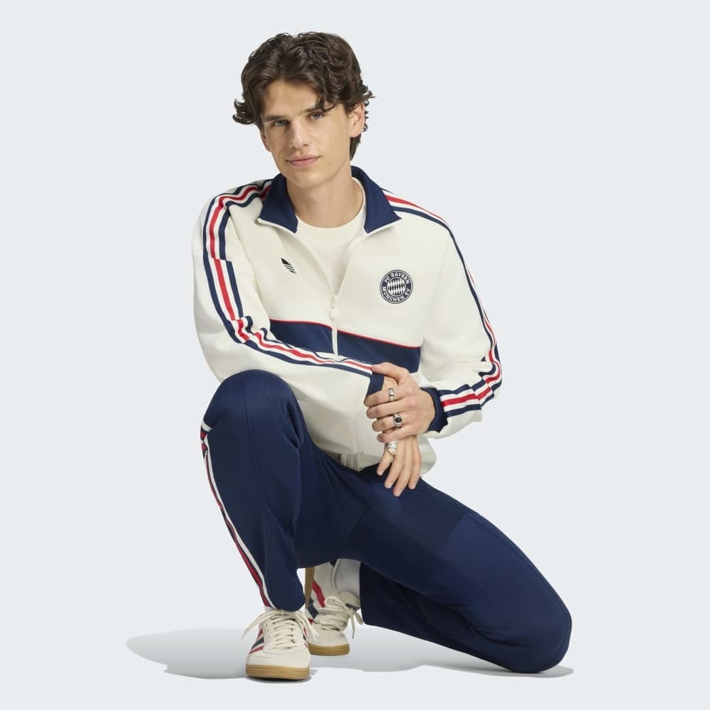 adidas KG2241 Fcb Og2 Tt Erkek Eşofman Üstü görsel 4