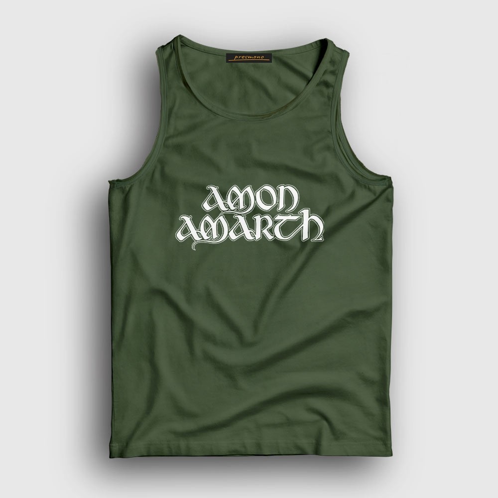 Presmono Unisex Siyah Amon Amarth Atlet