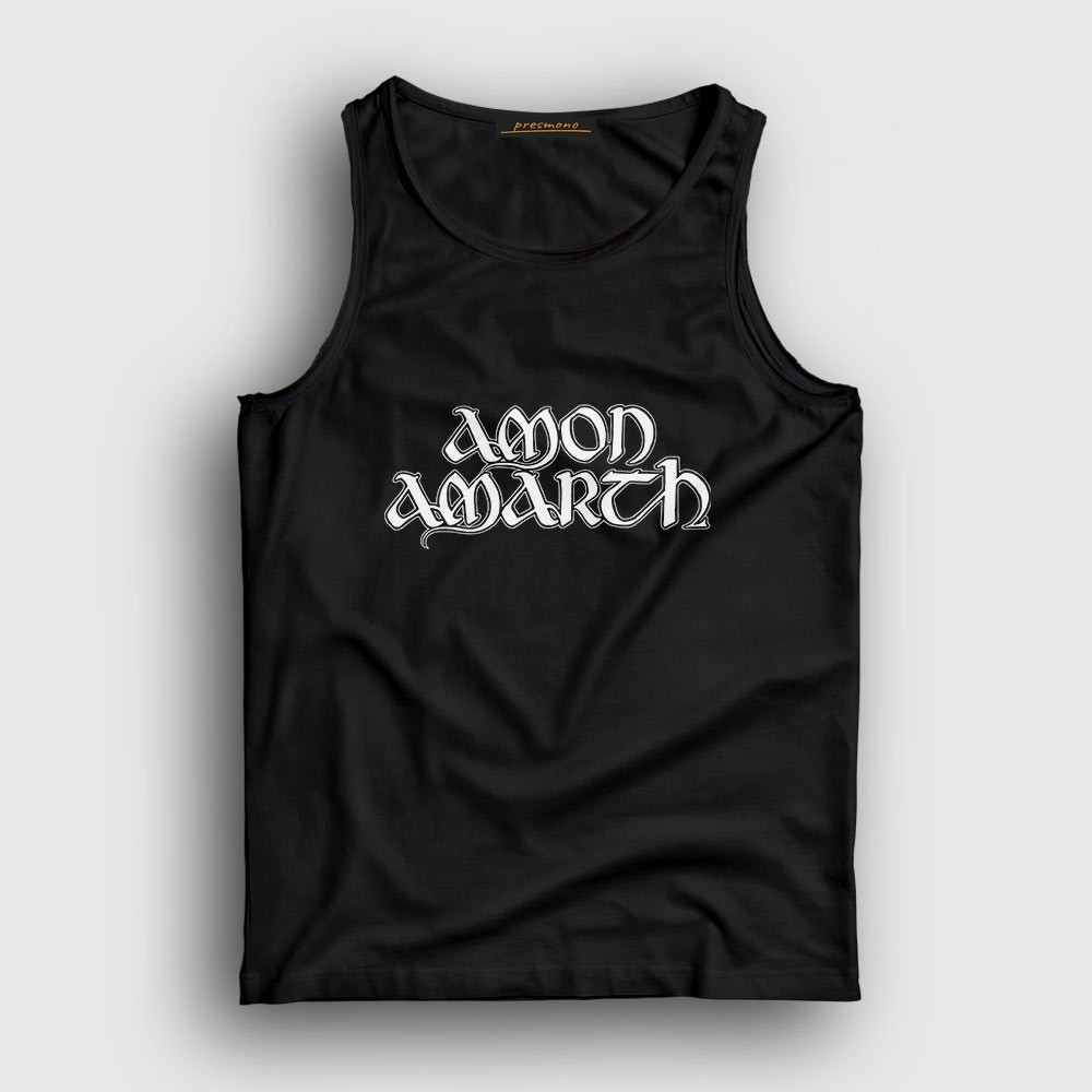 Presmono Unisex Siyah Amon Amarth Atlet