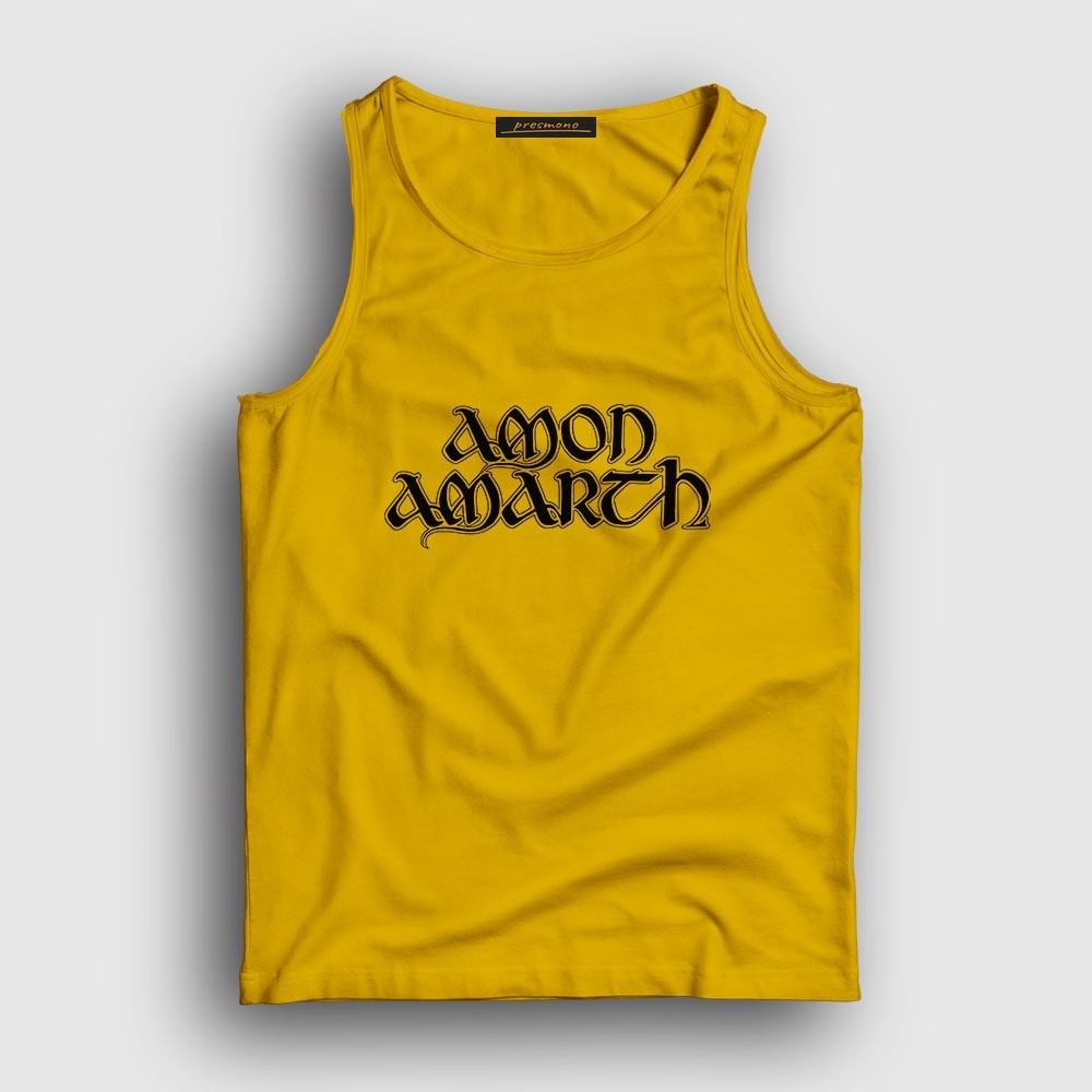Presmono Unisex Siyah Amon Amarth Atlet görsel 4