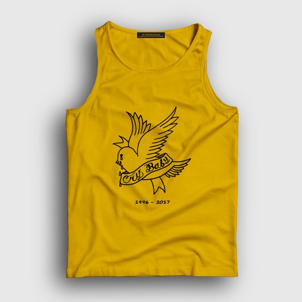 Presmono Unisex Kırmızı Cry Baby Lil Peep Atlet