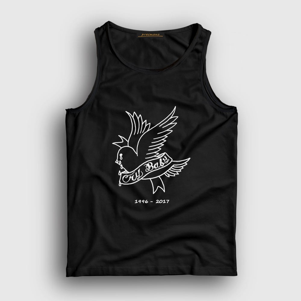 Presmono Unisex Kırmızı Cry Baby Lil Peep Atlet görsel 4