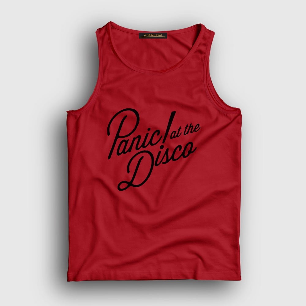 Presmono Unisex Kırmızı Rare To Die Panic! at the Disco Atlet