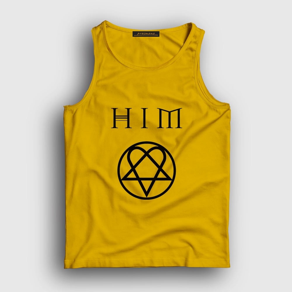 Presmono Unisex Siyah Logo Him Atlet