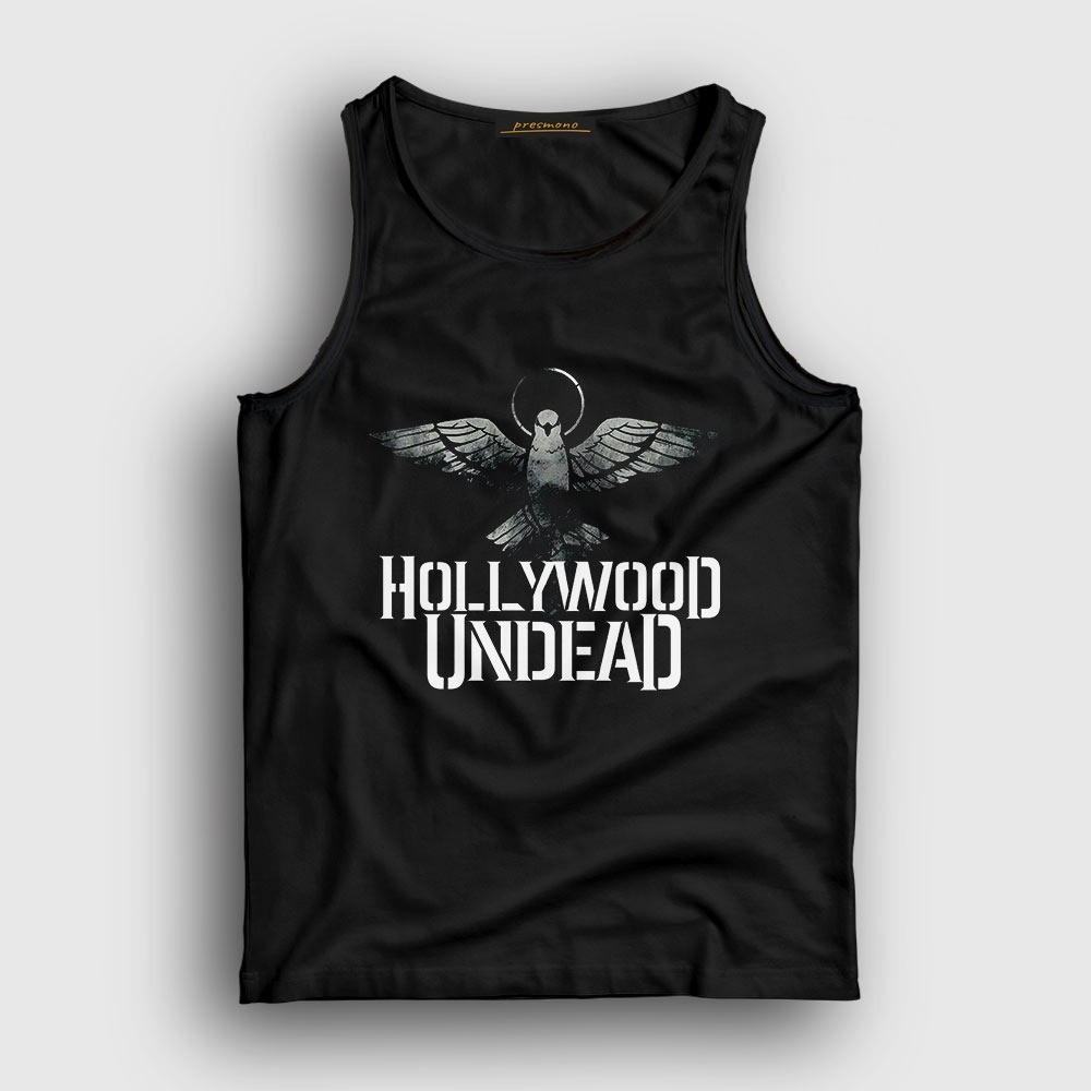 Presmono Unisex Siyah Empire Hollywood Undead Atlet