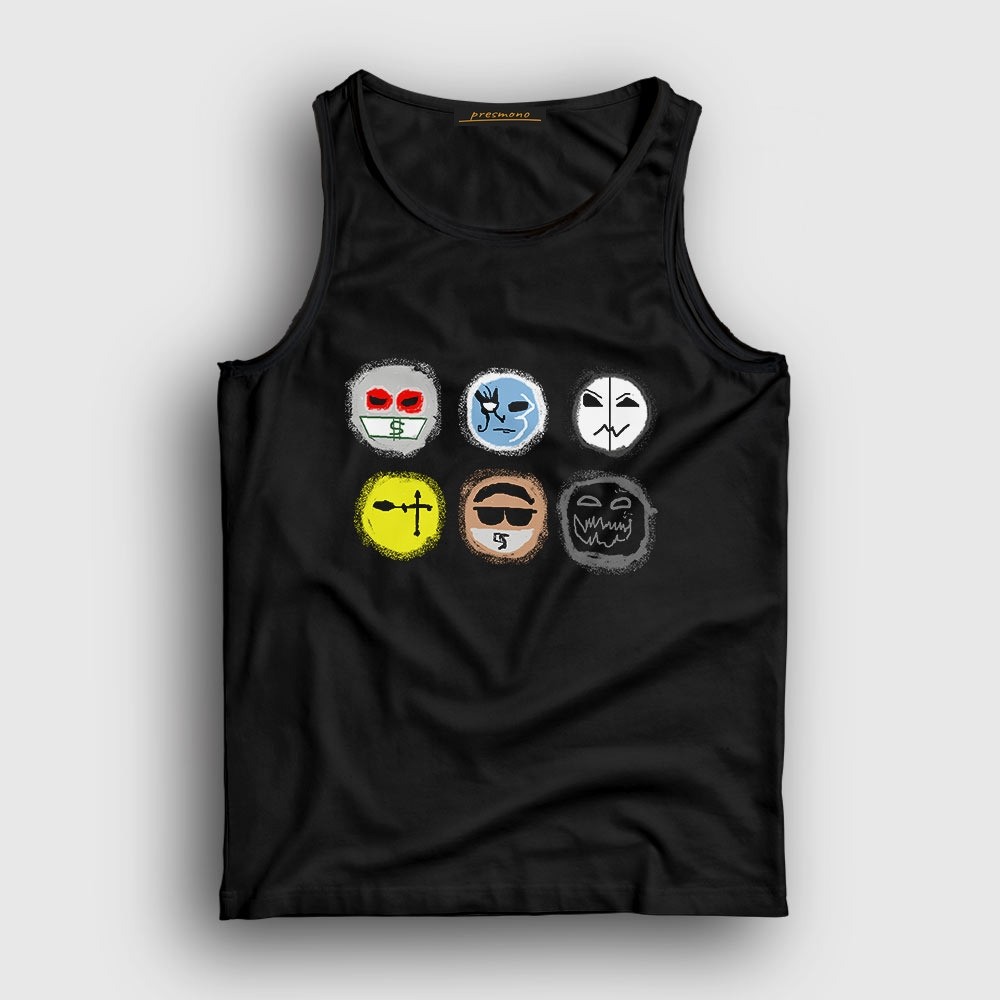 Presmono Unisex Siyah Masks V2 Hollywood Undead Atlet